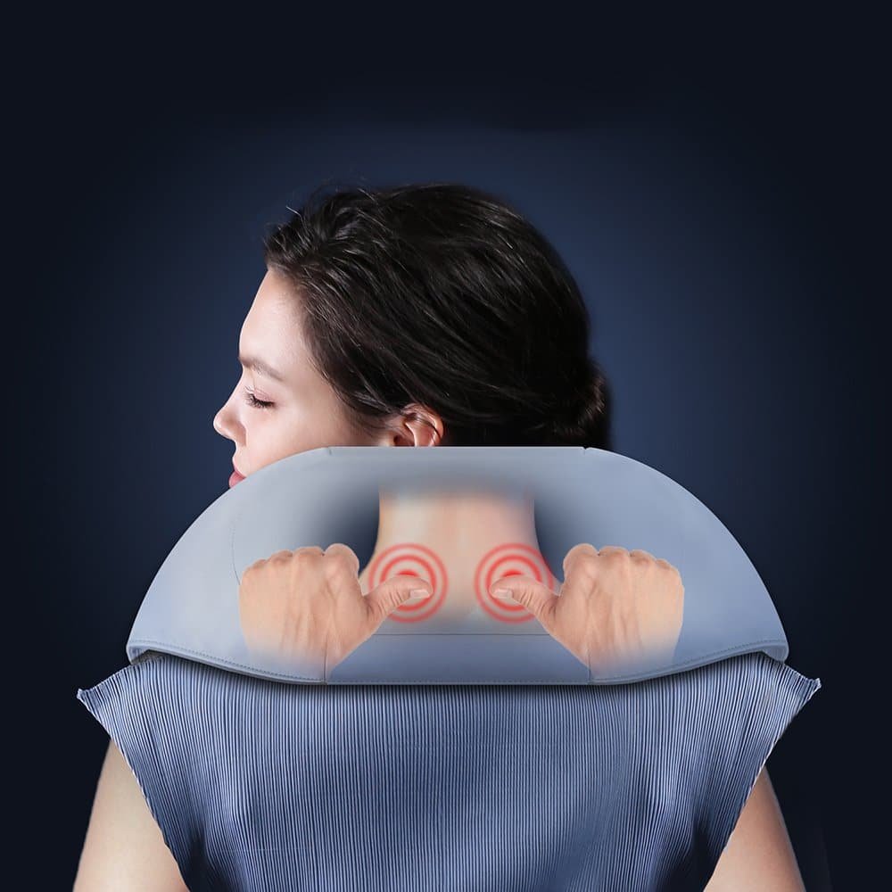 Naipo Shoulder & Neck Massager with Shiatsu Kneading Massage and Heat - NAIPO